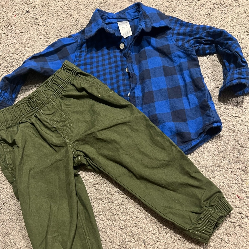 Carters toddler set